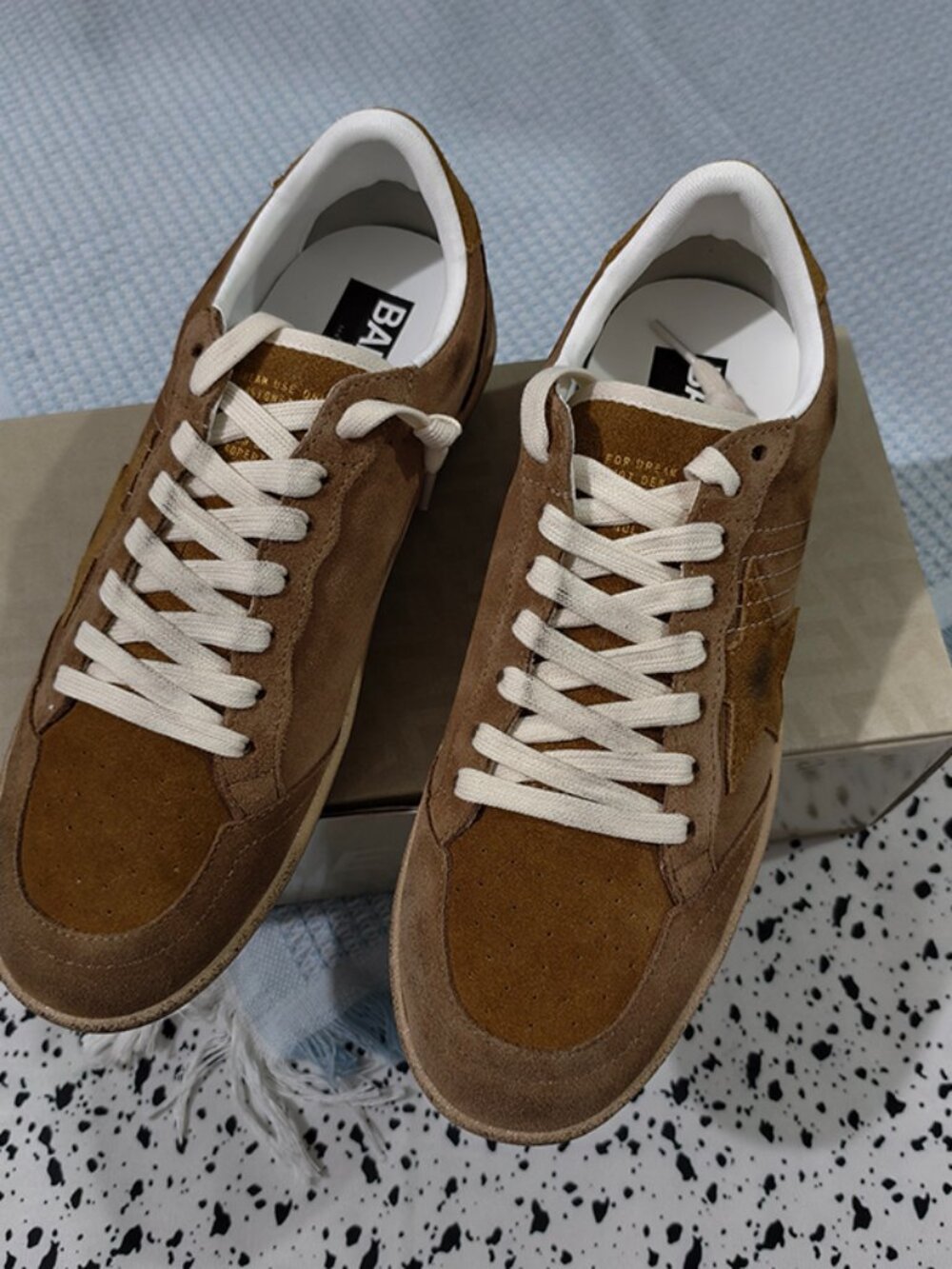 Golden Goose Brown Dirty Sneakers - Picture 2 of 9